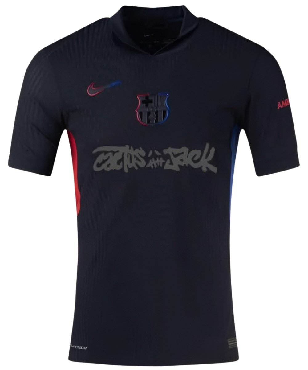 Barcelona x Travis Scott Away Black Jersey 2024-25