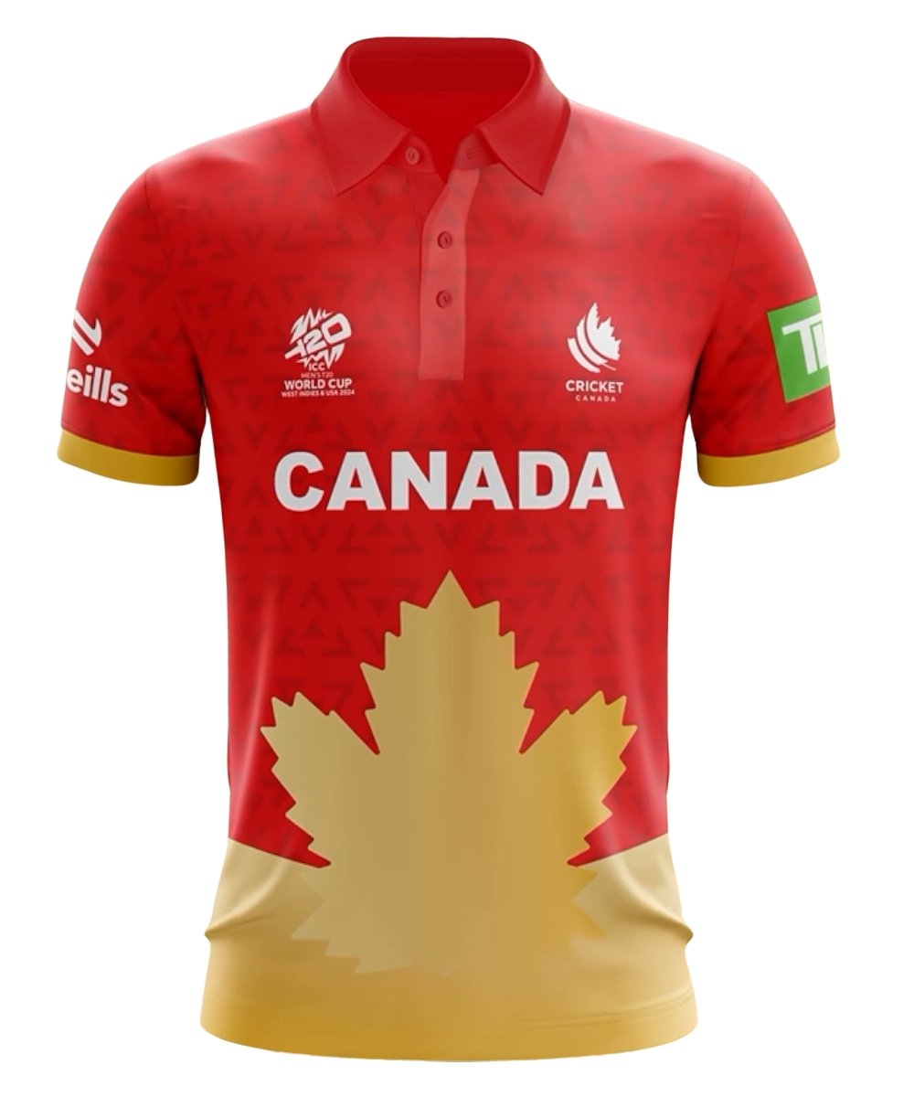 Canada 2024 T20 World Cup Shirt