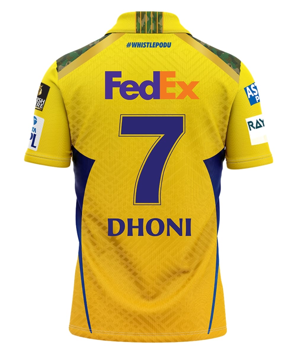 Chennai Super Kings 2025 Jersey – CSK