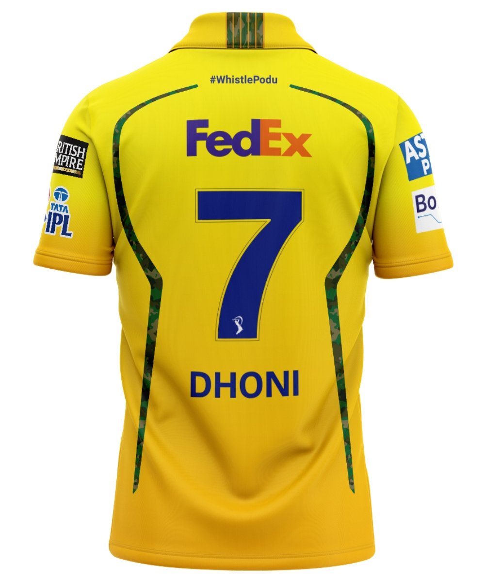 Chennai Super Kings 2026 Jersey – CSK