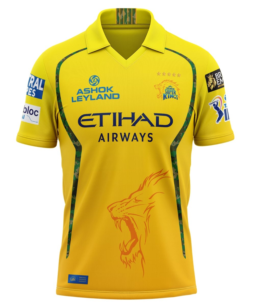 Chennai Super Kings 2026 Jersey – CSK