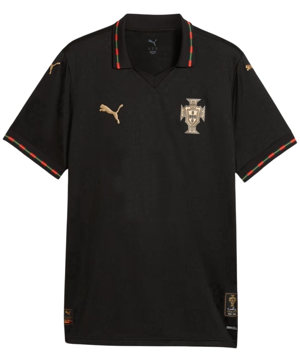 Portugal Black Jersey 2025 – Special Edition